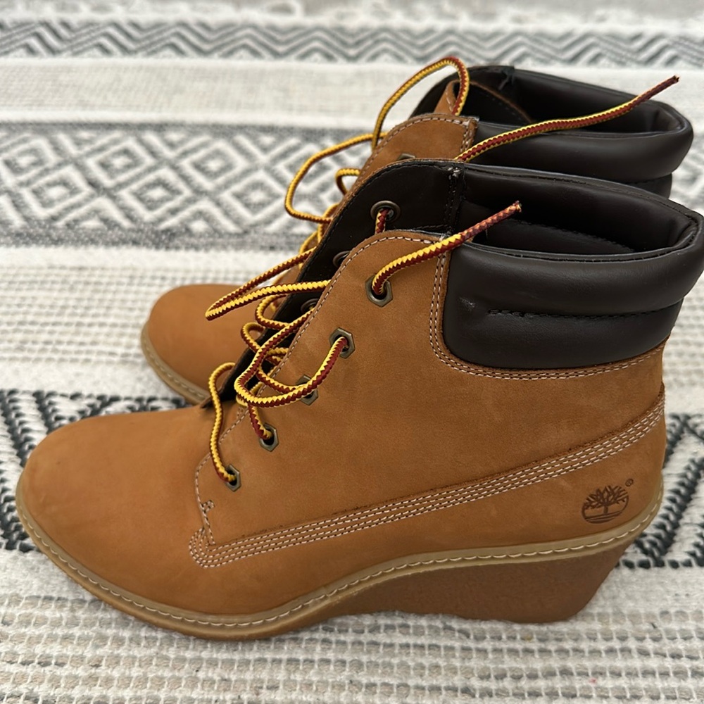 Timberland wedge boots